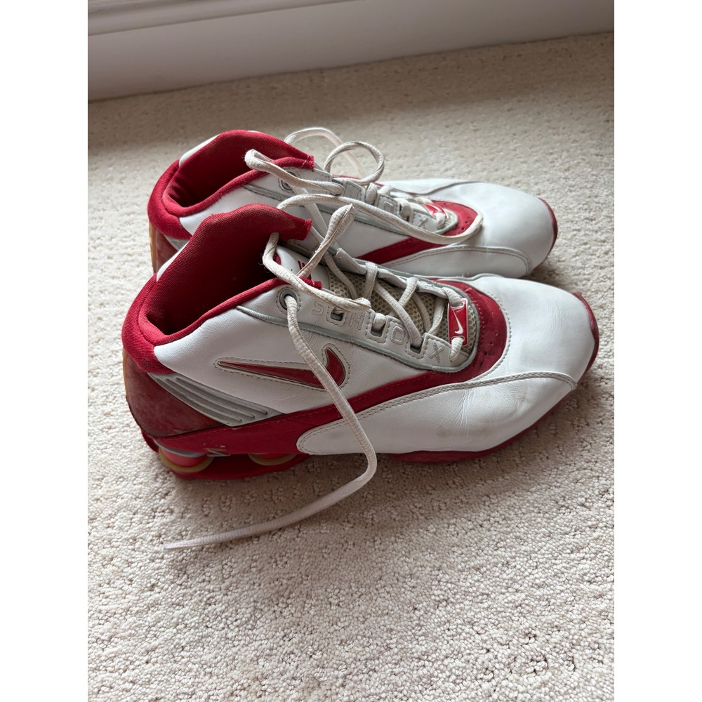 Nike Shox 2003 Vintage Status TB White Varsity Basketball Y2K Retro Sporty